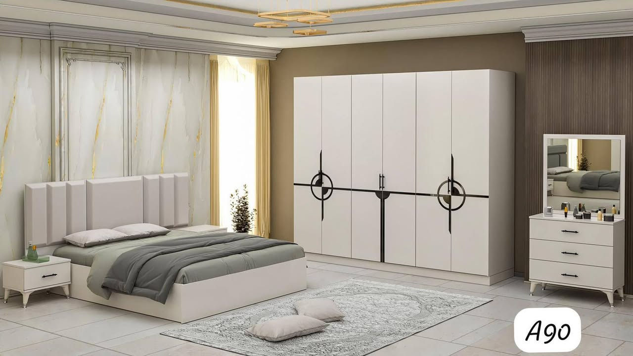 عرض خاص الفتره محدوده
غرف نوم تركي المنشأ بتصميم راقي
متكون من خمس قطع
وغرف نوم شبابي متكون من خمس قطع 
بسعر 625 فقط شامل الشد والنقل
***********
***********
العنوان تكريت شارع الزهور مقابل شركه الهمام معرض السند
