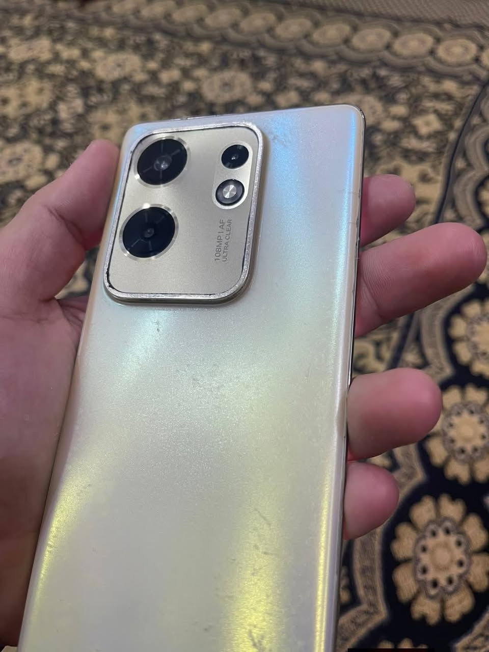 سلام عليكم زيرو 30 4g معالج G99  صوت استريوا دبل سماعة ودبل سيمكارت شاشة منحنية تردد الشاشة 120هرتز ذاكرة 256 رام 8+8 =16  بصمه بشاشة مدمجة  شغالة صوت اتصال سيمكارت شحن كلة شغال فقط كامرته خلفية 108ميكابكسل بطارية 5000الاف اصدار اندرويد 14 والامامية 50ميكابكسل للبيع او مراوس السعر 250


**إذا كنت صاحب هذا الإعلان وتريد حذفه لأي سبب، رجاءا أرسل رسالة إلى الدعم الفني**