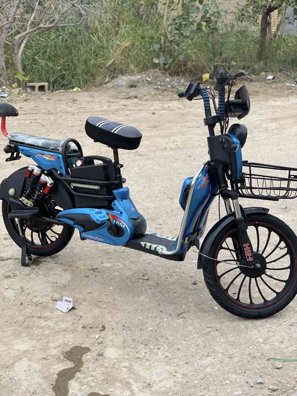 يا الله وعلى بركة الله
سلام عليكم دراجة شحن موديل ٢٤  امل درع بطاريات جدد شرط الفحص والضمان  ٢٠ يوم صارلي من شادهن مابيه اي نقص شاشه بلوتوث اشاير يمنه يسرا دبل اشاًرة امامي خلفي كله شغال مابيها اي نقص تايرات جدد كشر بلادي شخط ممشخوطه مثل ماموضحه بصورا 

مكاني ديالى بعقوبه السعر ٢٦٠ وبي مجال حك الجية خابرني موجود خاص ايضا واتساب ماسنجر ***********
