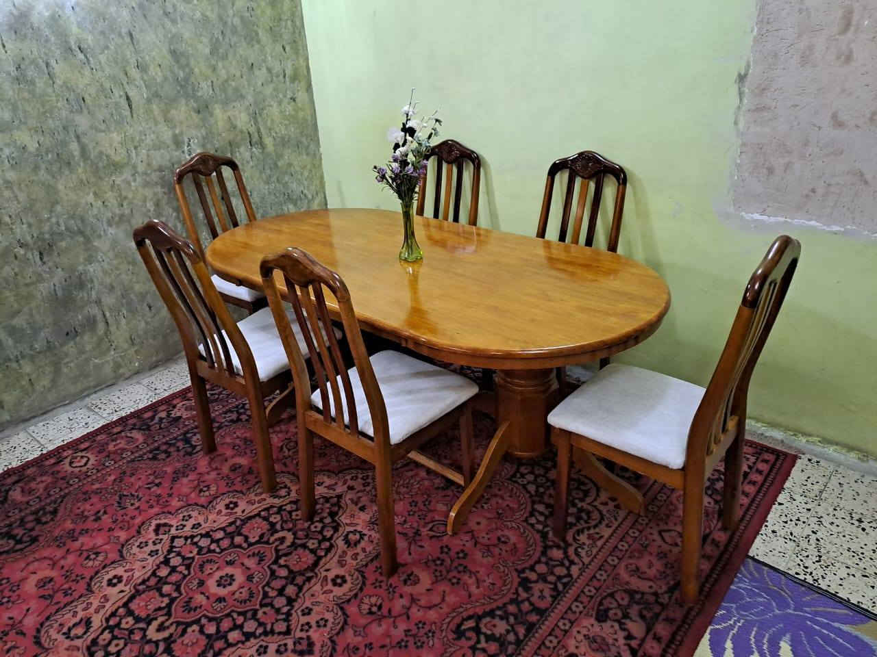 ميز طعام ٦ كراسي 
ميز طعام ٦ كراسي خشب صاج نظيف جدا سعر ٣٧٥


**إذا كنت صاحب هذا الإعلان وتريد حذفه لأي سبب، رجاءا أرسل رسالة إلى الدعم الفني**