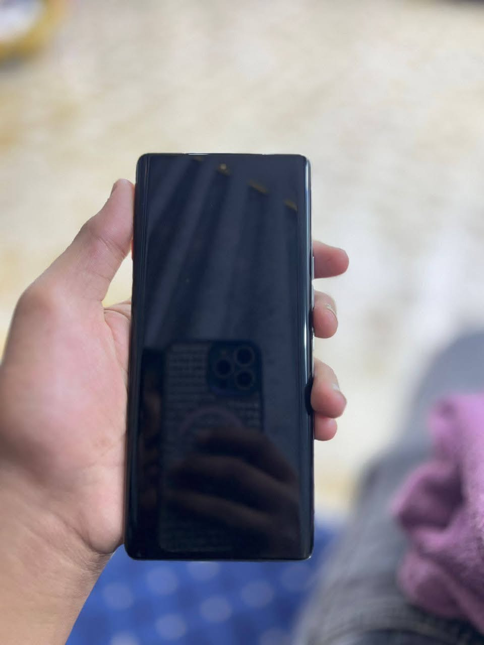 Tecno Camon 40 pro 5g
شاشة ضدد الكسر

رام 16

ذاكرة 256

ضد الماء +مقاوم للكسر

بفتح 90فريم ببجي
كامرة تدعم الذكاء الاصطناعي
شاشة اموليد منحنية 144هيرتز
بدووون ملحقات فقط كفر ولسقة
مامفتوح شرط
فقط بصمة توقفت بلتحديث
سعره.. 215 بي مجال قليل
التواصل خاص


**إذا كنت صاحب هذا الإعلان وتريد حذفه لأي سبب، رجاءا أرسل رسالة إلى الدعم الفني**