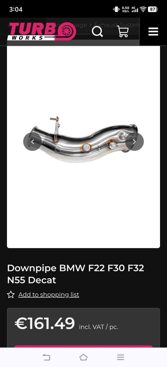 داونبايب محرك n55
قطعه جديد لوك
سعر ۱۲۰ الف
توصيل موجود


**إذا كنت صاحب هذا الإعلان وتريد حذفه لأي سبب، رجاءا أرسل رسالة إلى الدعم الفني**