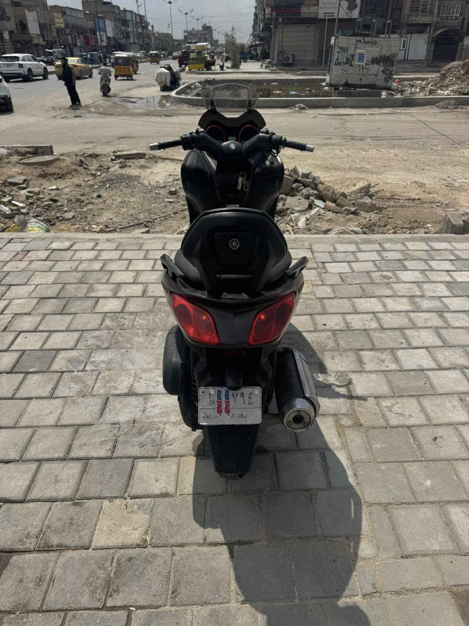 سلام عليكم دراجة اكس ماكس 
رقم وسنوية بغداد 
دراجة خير من الله
عل فيس ما موجود 
هاذ رقمي 
***********
