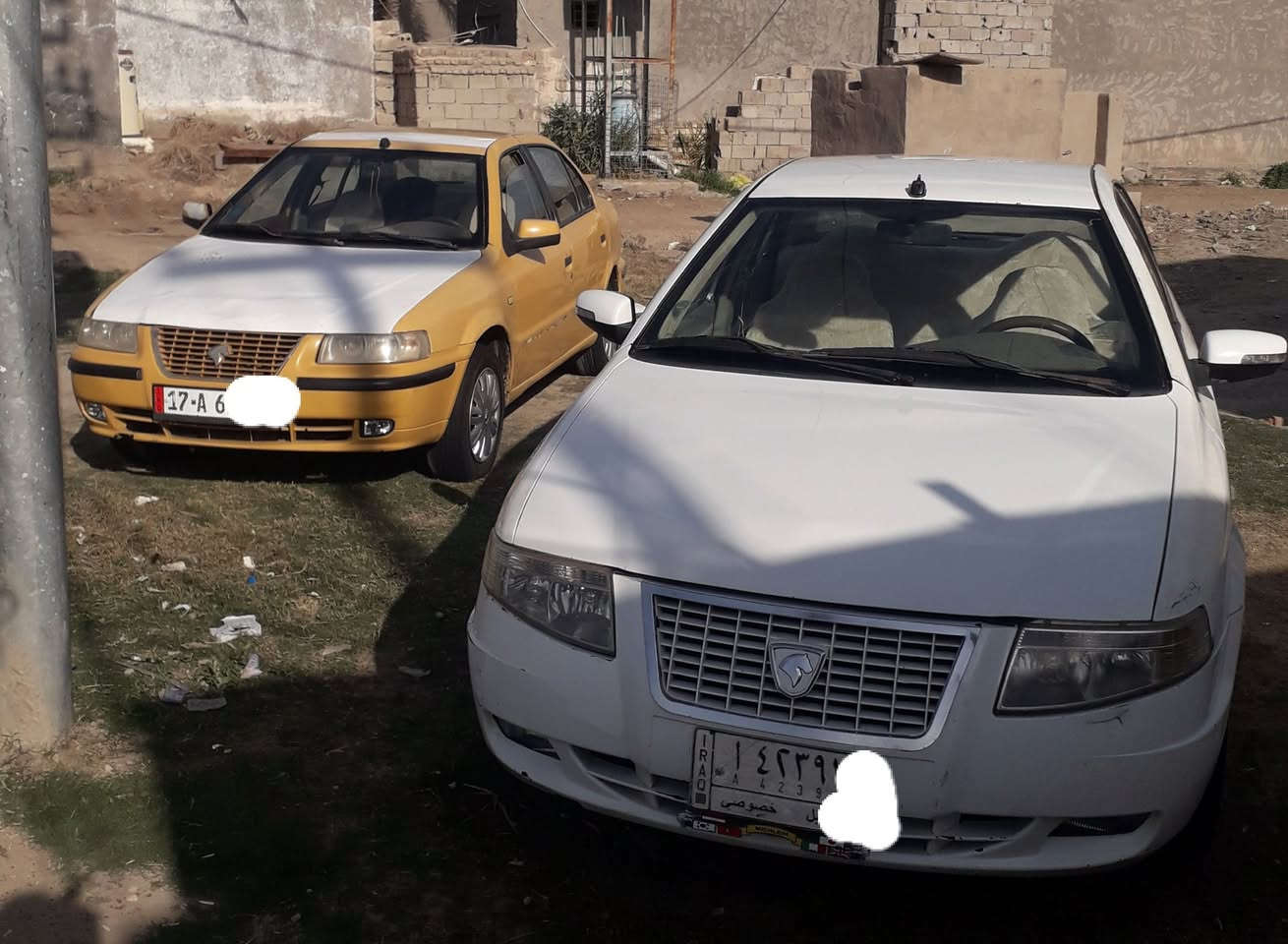 للبيع سمند الابيض مديل 11والصفره مديل 10 حداديه جديده كير مكينه مكفولات غرامات وهل سوالف مصفره ماعليها ربع 
مديل 10الصفره السعر 28وبيه مجال
مديل 11البيضه 36وبيه مجال
اذا مو شراي لا تعبني 
*********** مامتواجد فيس
