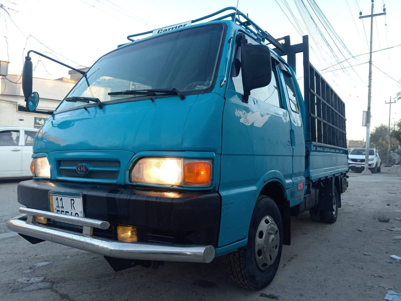 كيه بنكو رقم بغداد دولي ٧جنكال 
كير اكسن محرك نضيف دوشمه جديده 
كهربايات شغاله تخم تاير باور مشط نضيف
 السعر ٦٢ $.    ***********
مكاني بغداد
