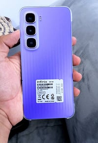 جهاز INFINIX HOT 60i ذاكرة 256  استخدام يوم واحد فقط  السعر 145 و بيه ...