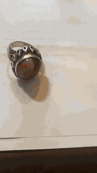 خاتم سليماني • قديم • أحمر