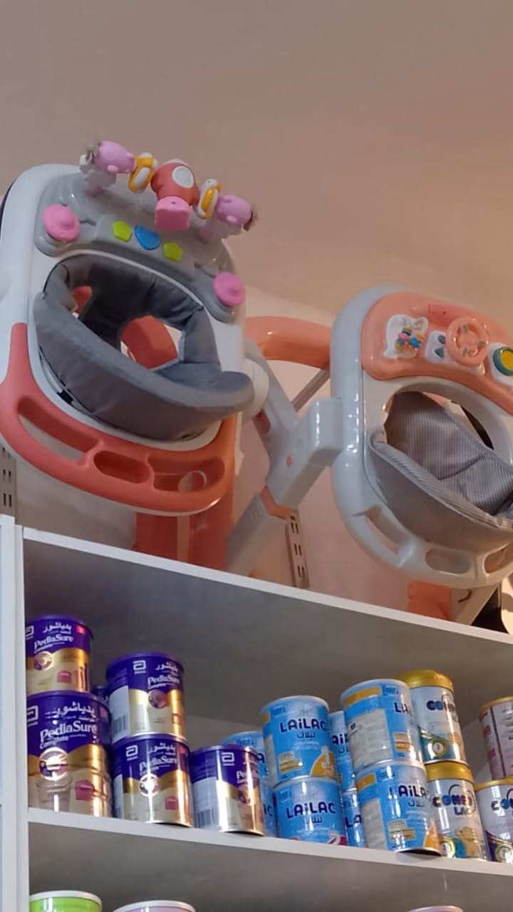 للبيع مشاية أطفال جديدة 👶💕
ممستعملة أبداً، نظيفة جداً مثل الصورة
بيها ألعاب أمامية ومسند مريح للطفل او تتحور اتصير مشايه وتصير كرسي طعام
ألوانها هادئة وحلوة 💗
مناسبة من عمر 6 أشهر وفوك
السعر: 35 ألف قابل للتفاوض البسيط
التسليم: ______
للاستفسار مراسلة خاص �


**إذا كنت صاحب هذا الإعلان وتريد حذفه لأي سبب، رجاءا أرسل رسالة إلى الدعم الفني**