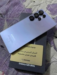 سامسونج S25الترا ذاكره 1 تيرا جهاز بمعنه الكلام نضيف سعر 1550الف  العن...