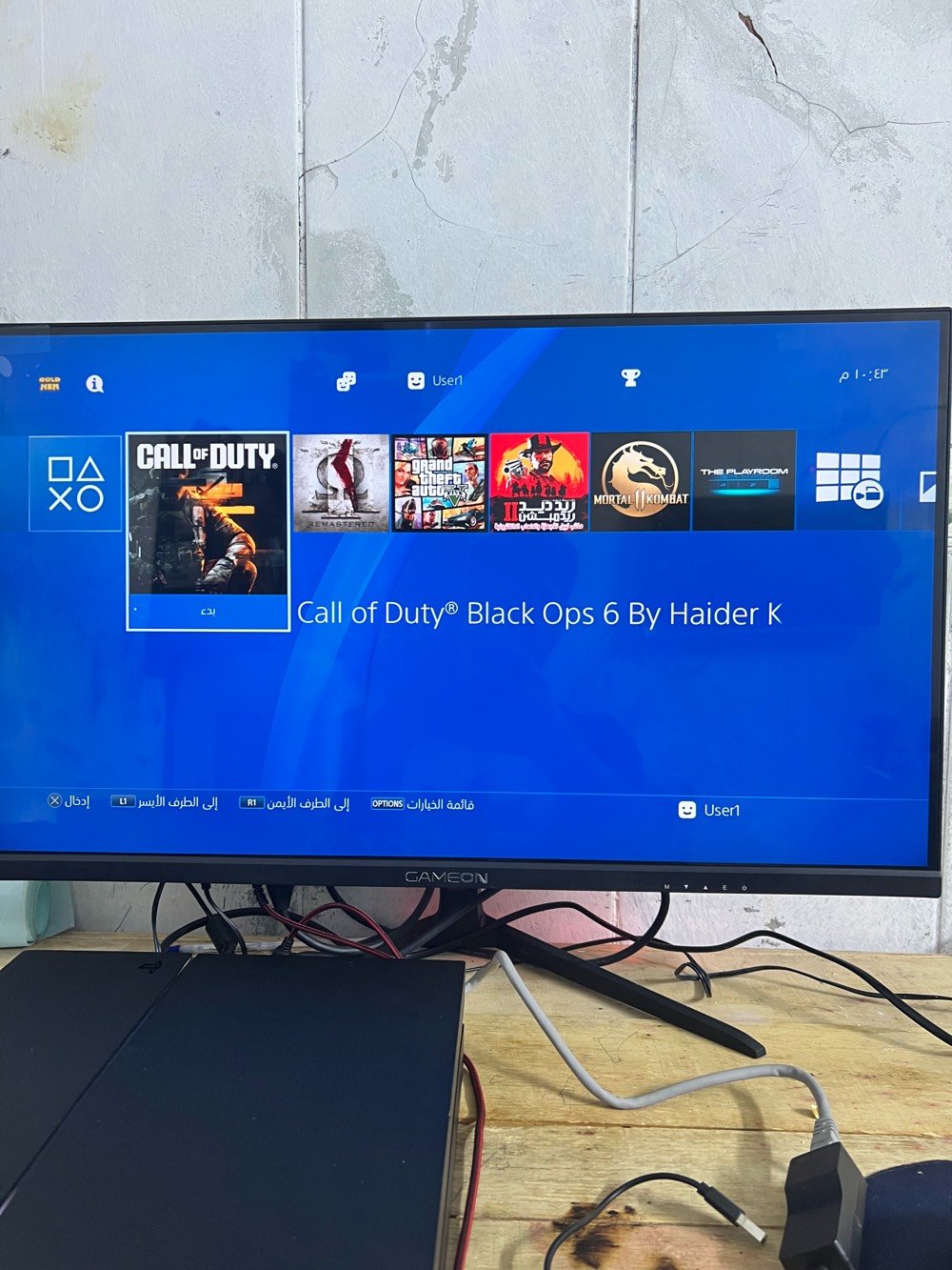 بلي فور مهكر نضام 11 دنكل وفلاش كامل ملحقات وحوستك وحده وكارتونه وبي 6 لعبات 190 الف 
