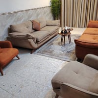 ٨ مقاعد • سرير قلاب • قماش وتر بروف