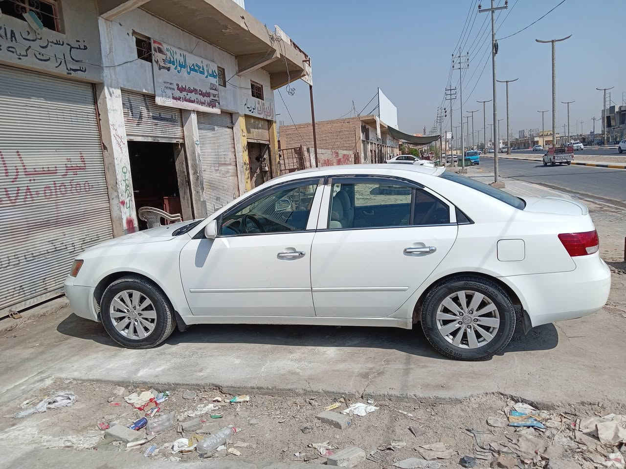 سلام عليكم للبيع سوناته 2008 محرك 2400 رقم بغداد السعر110وبيهه مجال؛ مكان فلوجه كرمه ***********
