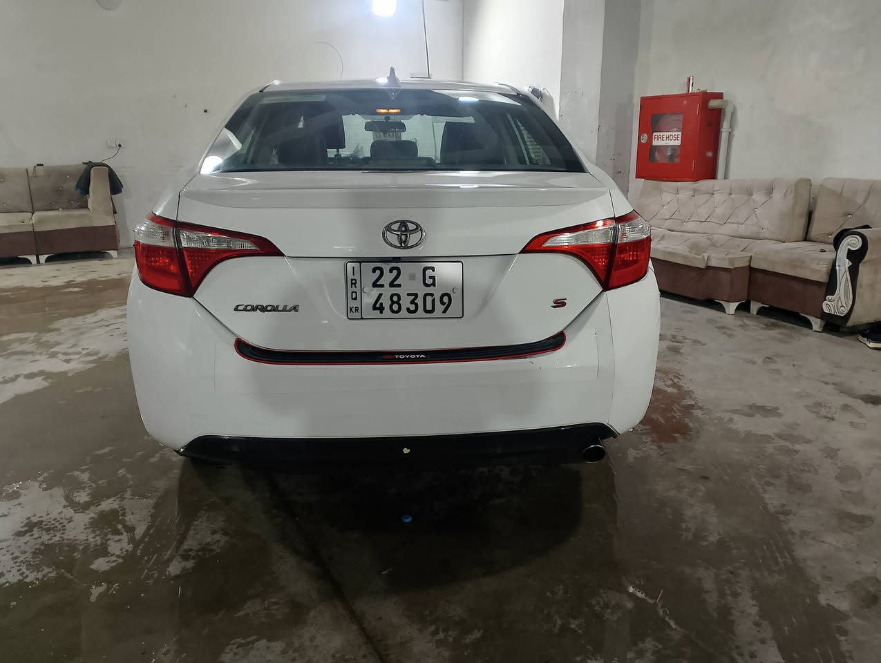 کورلا 2016  sگیرمکینە تبرید شواصی کفاله بیه 4قطع صبغ  سیارە بسمی ماشیه 220 السعر120ورقە بی مجال مکانی کلار ***********
