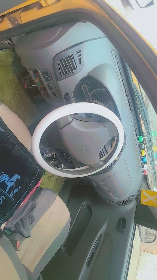 سلام عليكم سيارة البيع طيبه موديل2016مصفرة هيه وغرامات
رقم بغداد سيارة نضيفه بس ضربه من جوة مضحه بل تصوير ومكينه كيمه وكير نضيف غير تجي وتشوف بعينك العنوان بغداد مدينة الصدر كيارة  السعر 40وبيه مجال 

رقم صاحب السيارة  *********** اني ***********
