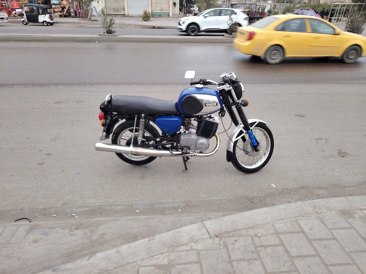 السلام عليكم دراجه mz 81 رقم اربيل راعيها ما اندله عنوان بغداد سبع قصور  دراجه احله من الصور.... خاص ما اجاوب اتصل ودلل.. *********** كرار السعر 1250
