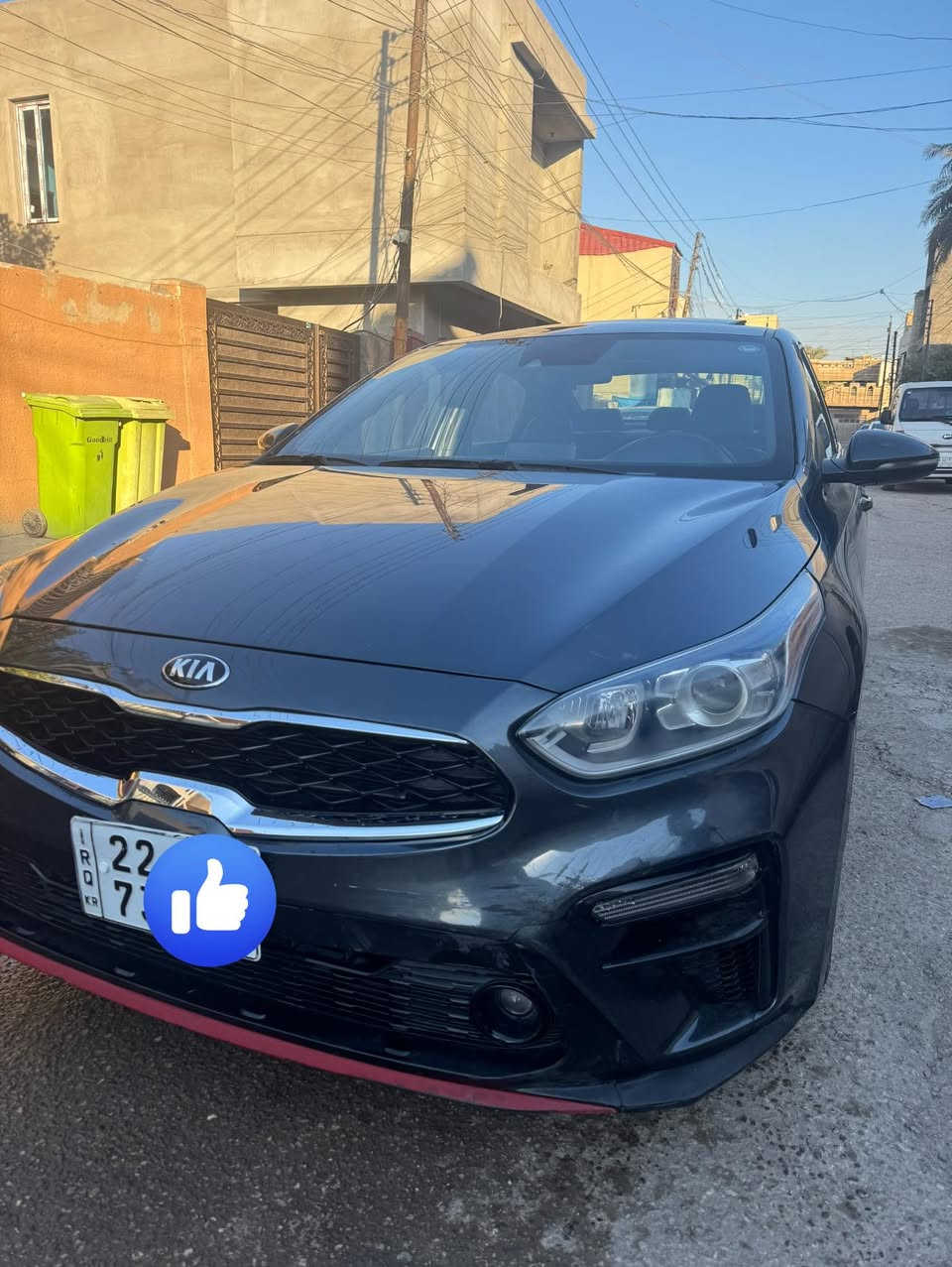 كيا فورتي موديل 2020  GT line
مواصفات معروفه 
فول مواصفات. 
ماشيه. 63 
رقم اربيل. جديد. سنويه بسمي جديده 
تحويل مباشر 

صور الحادث. مرفقه 
حادثه بابين فقط.

مكينة 2000 دوش. 
كير  Atm 
تخم تاير
سيرفس كامل 
لسياره احله من لصور 

مكان لسياره بغداد  السيديه 

الشراي يتصل 
***********

السعر…. 140 ورقة
