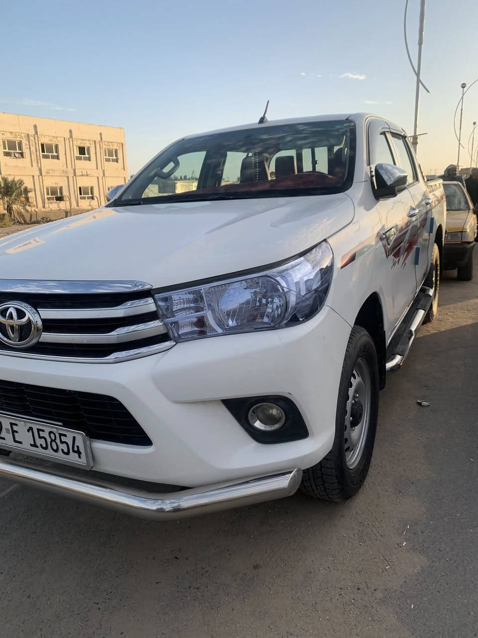 السلام عليكم
هايلوكس 2021
دفع رباعي 
بانزين 
مواصفات عادية سلوكي
رقم اربيل وكالة او تحويل 
مكانها مركز الناصرية
مكفولة من تبديل والصبغ 
***********
متوفر واتساب
السعر 265 بيها مجال قليل
