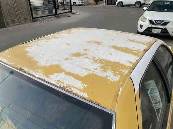 السلام عليكم. بيجو بارص ٢٠١٣ رقمها ميسان مكاني بغداد راعيها ابو السنوية ببغداد مشروع وطني 
مكينة وكير زينات حدادية زينة 
عليها هيئة وغرامة ٧٠٠ الف على المشتري
عارضها ب١٤ ورقة هذا رقمي ***********
