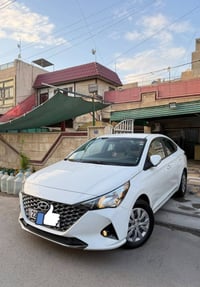 السلام وعليكم للبيع هونداي اكسنت خليجي موديل ٢٠٢٢  رقم اربيل الجديد ال...