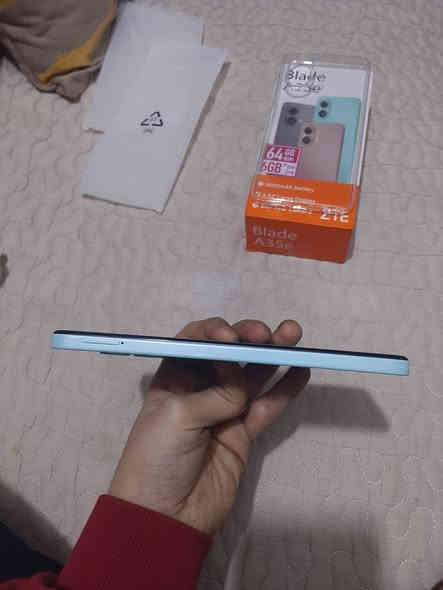 سلام عليكم جهاز ZTE Blade A35e
جهاز جديد و نضيف و حلو الذاكره 64 شحن سعريع و بسعر 100الف قفل مكان سماوه رقم 📱 ***********🥀
