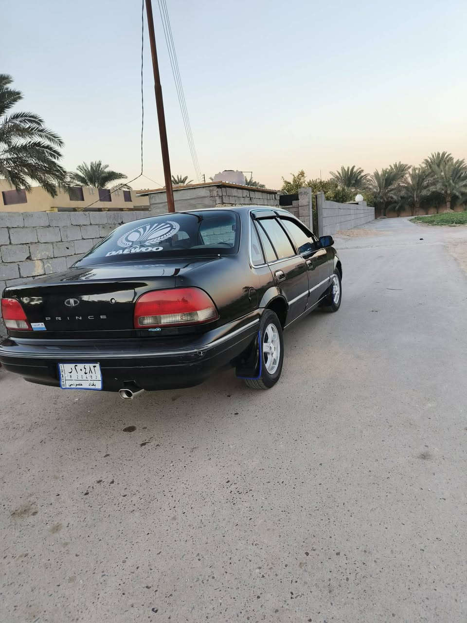 🚗 للبيع دايو برنس فراشة كير عادي 1996 🚗

اللون: أسود، رقم بغداد خصوصي  
الكير: عادي شرط، نمرة 100% ما بيه طكة  
المحرك: شغال ناعم،  
الحدادية: صدر أمامي خلفي كله جديد، سيارة راسية ✅  
الشاصي: نظيف، فقط تعمير قديم بمقدار شبر بدون حادث  
الصبغ: جمالي للترتيب، مو مكلوبة  او تصليح 
الكهربائيات: كلها شغالة 100%  

الملاحظات: سيارة جاهزة وجاي تمشي يومية، ما تحتاج أي شي  
تحويل الملكية: ثاني يوم مباشرة، ✅
السعر  :48
للاستفسار :***********
