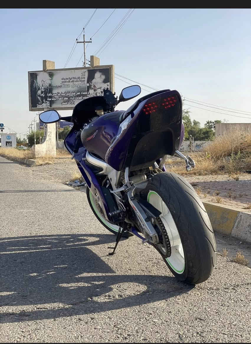 سلام عليكم
ياماها R6

موديل"2002 

دراجه مكفوله كفاله عامه 

شلعه معدل فول  

نكره سلف شوكت ما يعجبك حماوه طبيعي كل وقت

عليها ادامه من تاير ل تاير 

بدون أوراق

مصبوغ صبغ عام جماليه 

مكاني كركوك 

سعر/19 وبي مجال 🔥.


**إذا كنت صاحب هذا الإعلان وتريد حذفه لأي سبب، رجاءا أرسل رسالة إلى الدعم الفني**