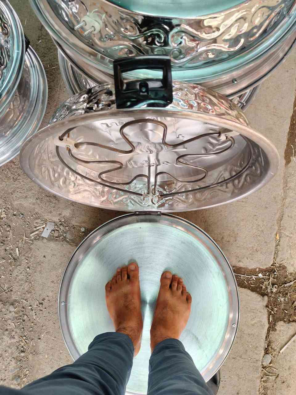 تنور دبل هيتر الحجم الكبير العائلي وزن 4 كيلو حجم الصينية 55 سم فافون خالص ويا واير تجاري ومخبازه ض وتوصيل مجاني جميع محافظات العراق للحجز تواصل خاص


**إذا كنت صاحب هذا الإعلان وتريد حذفه لأي سبب، رجاءا أرسل رسالة إلى الدعم الفني**