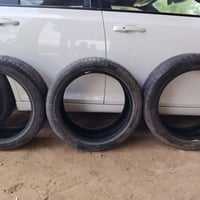 اطارات عدد 3 زوج تايلندي المنشأ او أطار برجستون ياباني قياس 45/245R ال...