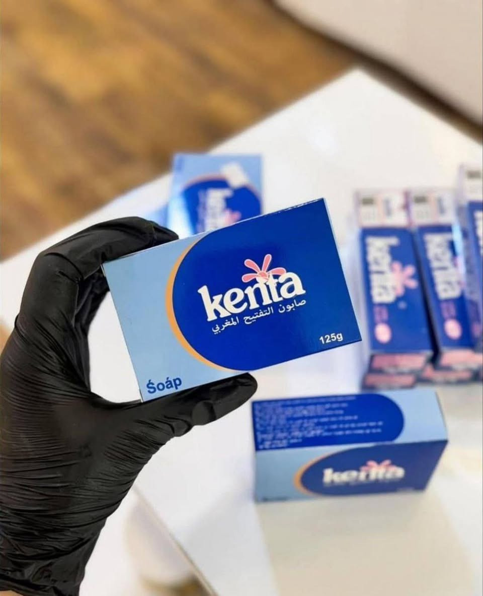 🧼 صابونة كينتا المغربية 🇲🇦
•  ممتازة لتفتيح البشرة والمناطق الحساسة،  مكونات طبيعية فعالة لمنحك بشرة مشرقة وصحية وموحدة اللون ✅
•  يحتوي على مستخلصات نباتية وزيوت طبيعية تعمل على تقليل التصبغات والبقع الداكنة بفعالية، مما يساعد في تحسين مظهر. 
يستخدم للوجة والجسـم رهيب 🔥🔥


**إذا كنت صاحب هذا الإعلان وتريد حذفه لأي سبب، رجاءا أرسل رسالة إلى الدعم الفني**