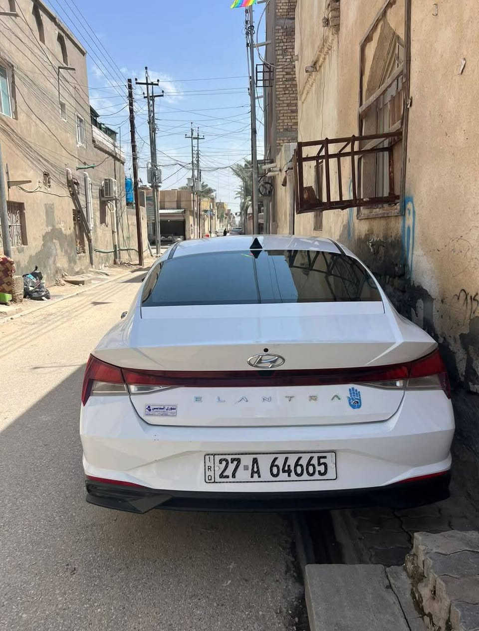 سيارة النترا للبيع السعر 80 ورقه مستعجل وبيها مجال موديل 2023 وأي ضربه كا بيها نضيفه ومكفوله من الدعاميه للدعاميه رقم بغداد للاستفسار على الرقم ‏‪***********‬‏

