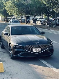جينسس G70 موديل2023 للبيع فول ما عدا البانوراما محرك 4 سلندر تيربو  دف...