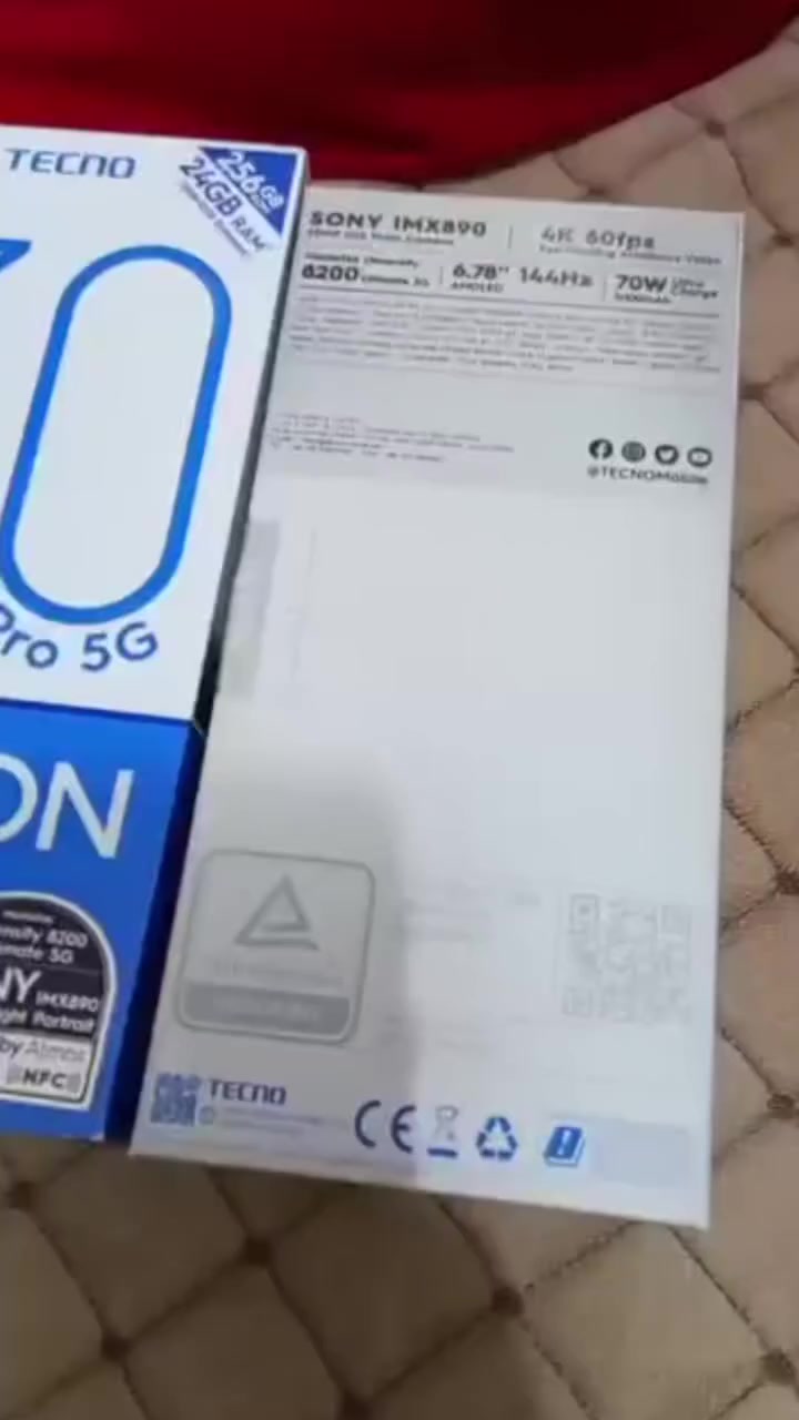 سلام عليكم جهاز  تكنو كامون 5G جهاز نضيف استخدم 7شهر فقط جهاز جديد نظافته100% كارتونه موجوده مالته سعر 300 بي مجال قليل مكاني الناصرية مركز


**إذا كنت صاحب هذا الإعلان وتريد حذفه لأي سبب، رجاءا أرسل رسالة إلى الدعم الفني**