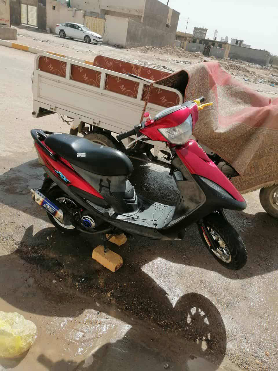 سلام عليكم دراجة للبيع مزوده تزويد خارجي كله بلا كفرات سماي بلاد ختم وي المحرك سعر850
وبيه مجال


**إذا كنت صاحب هذا الإعلان وتريد حذفه لأي سبب، رجاءا أرسل رسالة إلى الدعم الفني**