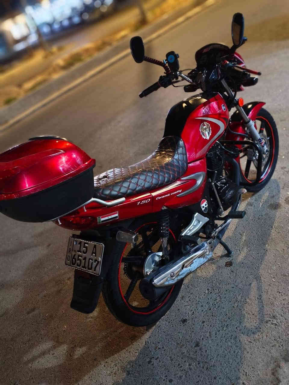 سلام عليكم
شباب دراجه للبيع موديل ٢٢
تحويل مباشر بس بل تسجيل صار لونها رصاصي يعني بس تغير لون بل مرور سعر مليون 750 بيها مجال قليل
***********
