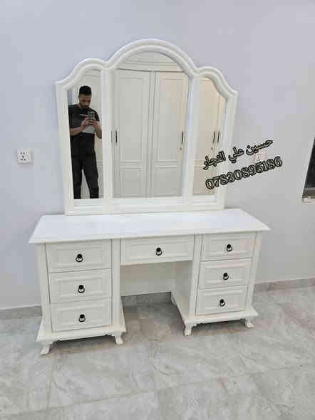 آلَهـم صـلَ عــلَى مــحــمــد وآلَ مــحــمــد
زبائننا الأعزاء يستمر معمل (حسين علي النجار)
 بتقديم كل ماهو حديث ومميز 
من حيث الاناقة والمتانة
ومن أفضل انواع الخشب 
بأصباغ حراريه درجة اولى وجميع الالوان
يوجد توصيل لكافه المحافظات
الاستفسار. ***********.. واتساب.
