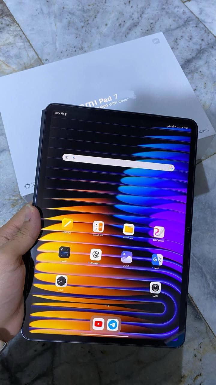 شاومي باد7 اخو الجديد
الجهاز استخدام شخصي واستخدام كلش قليل فقط للدراسه كامل ملحقات ذاكرتة256عشوائية12 مكفول من كلشي وشرط خدش مابي

سعرة400بي مجال قليل
متواج واتساب واتصال ***********
