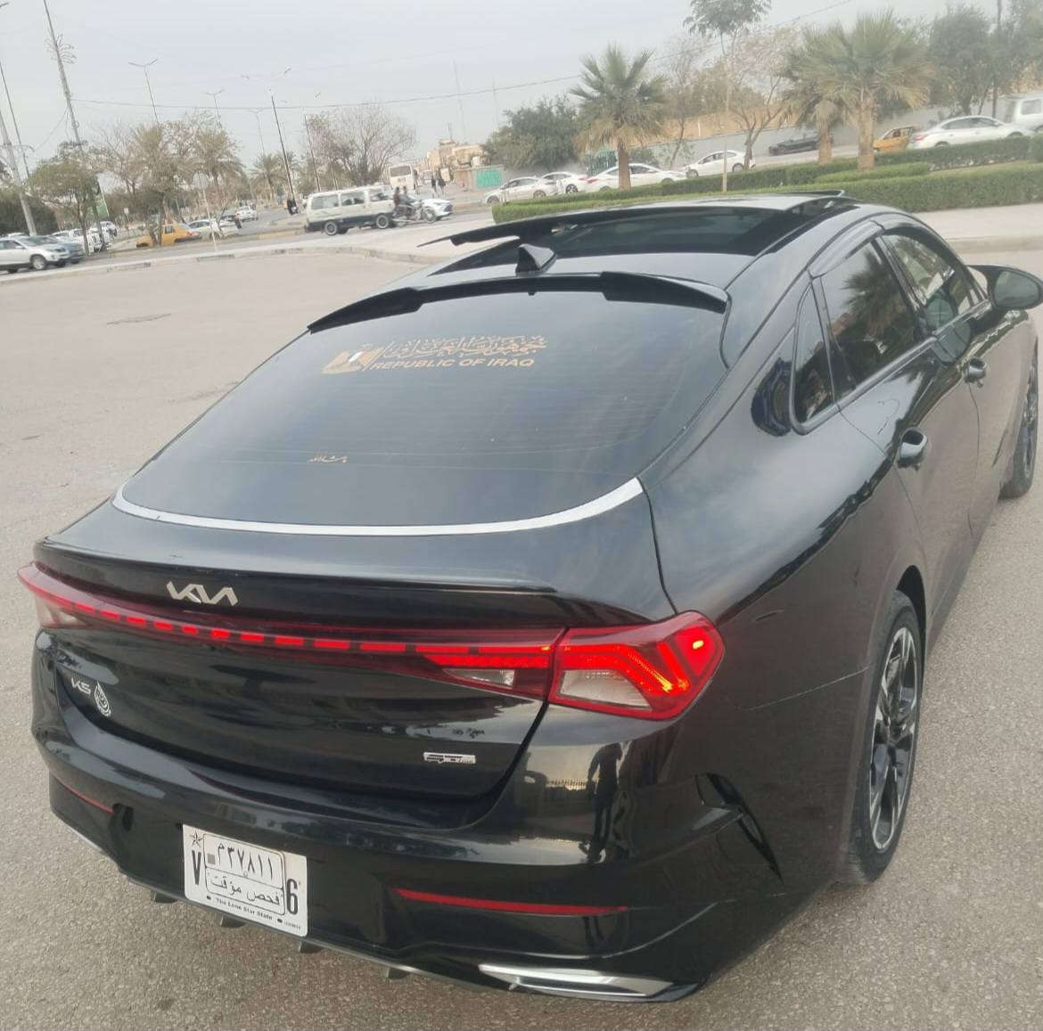 يالله كي فايف موديل 2023 وارد امريكي بدون رقم منفيس بسمي   
فول مواصفات خنك 1على 1 مكينة وكير وحدادية وتايرات وتبريد❄️ خير من الله جاهزة فول حادثهة ٣ قطع صبغ بدون دواخل فقط 
السعر 143 وبيهة مجال للطيبين 
مكاني كربلاءرقم(***********)(***********)
