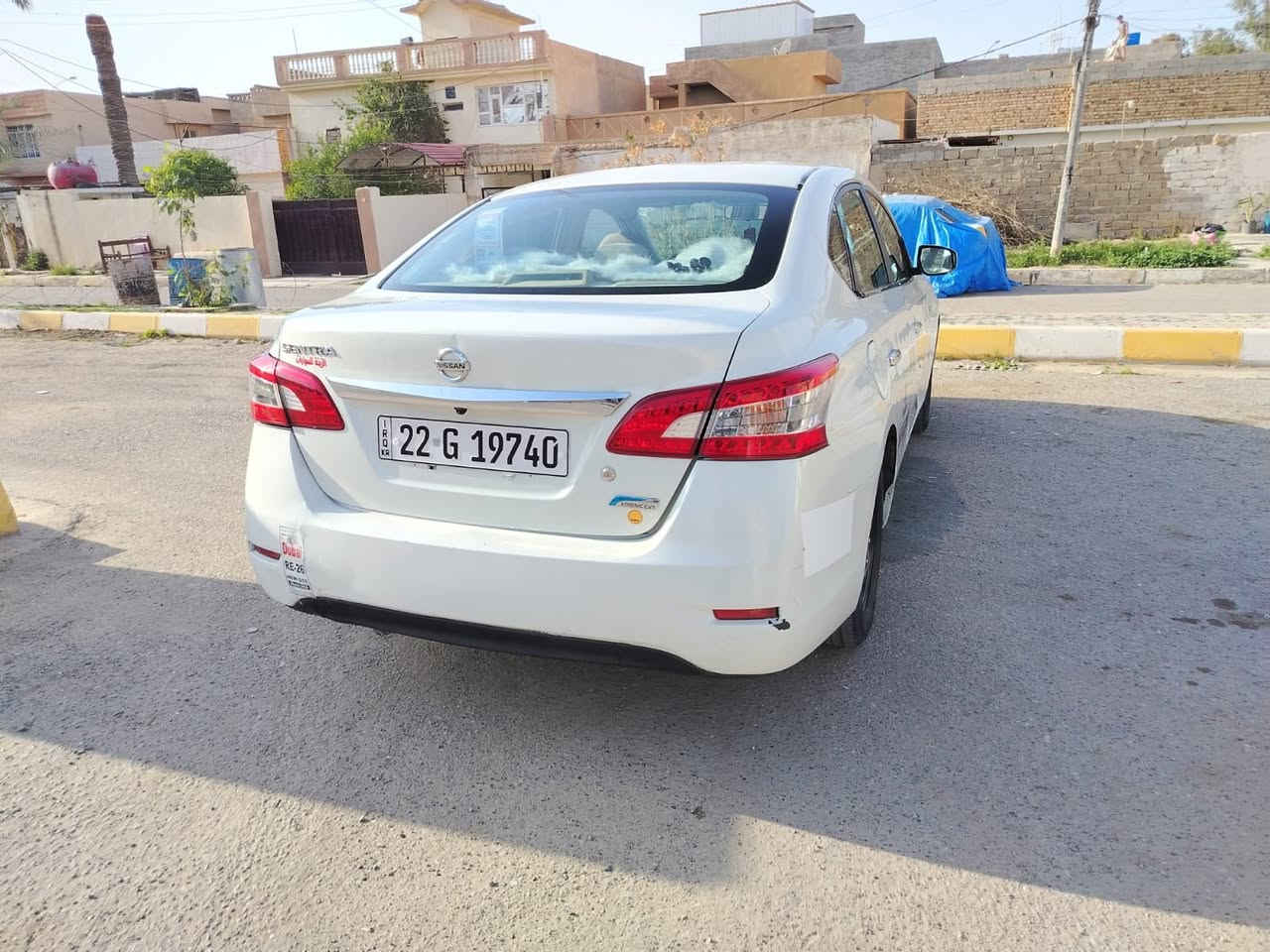 السلام عليكم
سنترا 2015 خليجي
جافيه على جهت السايق وبيها بارد بل جها الثاني ومصبوغه عام شرط
كير محرك شرط 
وكاله تحويل شرط
هزه جديد سنويه جديد 
رقم دولي اربيل 
صدر جديد 
سياره ترايك وين متريد
مكان تكريت 
***********
السعر ٨٨ وبي مجال
