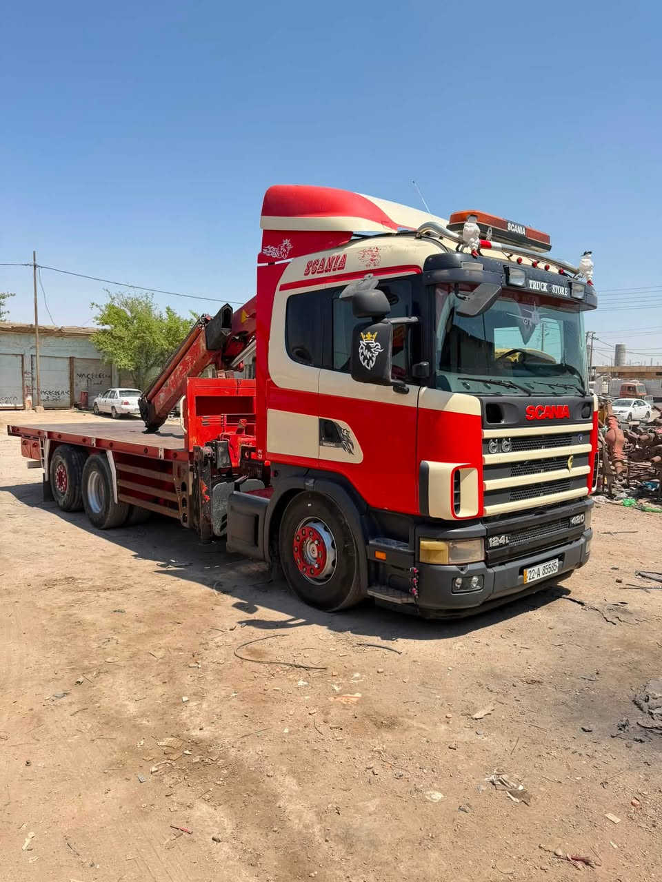 للبيع سكانيه 2003 كرين 9 طن 4 سلايت دهن سياره جاهزه كل نقص مابيه تبريد شغال مكان سياره الفلوجه 
***********
***********
