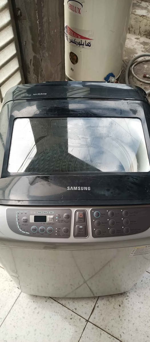 غساله سامسونج 13 كيلو 
شغاله وعلى الفحص 
مكفوله من التصليح 
ضمان شهر
السعر 160 الف
يوجد توصيل 
رقم الواتساب ***********
ـــــــــــــــــــــــــــــــــــــــــــــــــــــ بغداد, العراق
