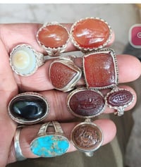 شلعة خواتم • خواتم يمانية • فضة عراقية