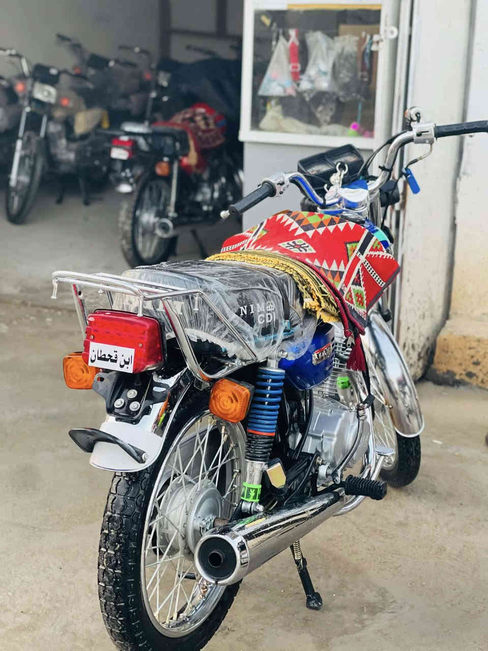 سلام عليكم ورحمة الله
نامه امتياز موديل25
دراجه كفاله عامه من ناحيت كلشي
الدراجه تفيلس ما مفيلسهاا
السعر650وبيها مجال
للاستفسار خاص او تصال
***********
