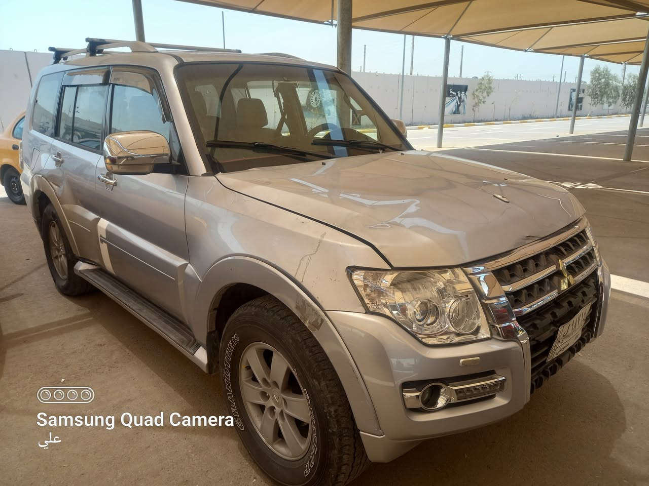 سلام عليكم باجيرو رصاصي ٢٠٠٨ مكفوله
 بس بنيد بي طخه وبعده مامصلح
 سياره فول بس مو حبتور بيه
 منظومة غاز 
صدر أمامي و خلفي جديد
 منظومة تبريد العام شاده كله جديد 
محرك مجفت جديد 
كير جيد 
العنوان بغداد الحسينية  
سعر. ١١٥
***********٦
