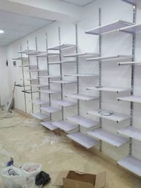 رفوف جديدة • ٤ رف ٢م • ٣ رف نص