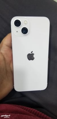 آيفون 13 عادي بطارية 100 ذاكره 128 استعمال 3 أشهر غراضه كامله لتواصل 0...