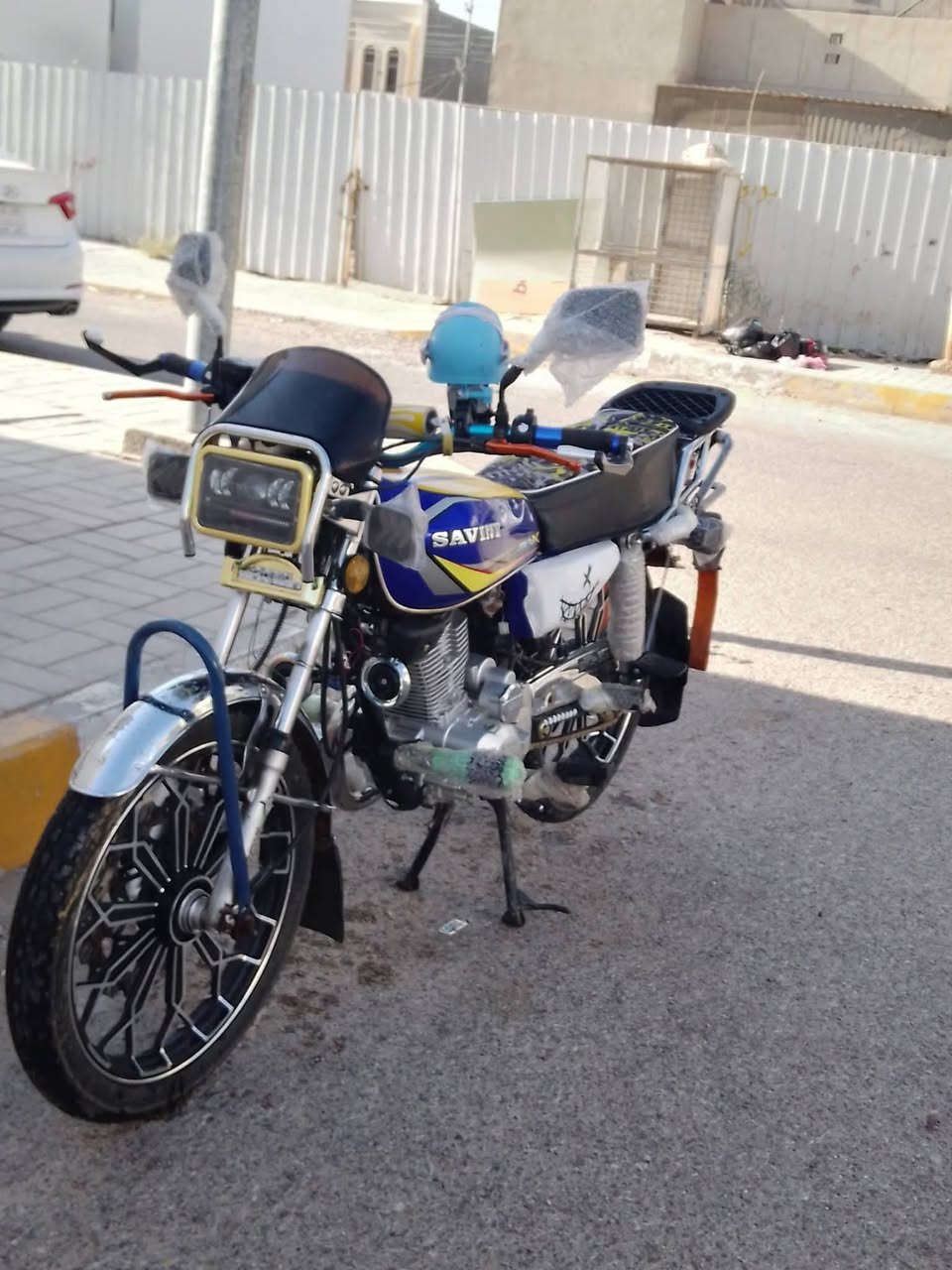 ماطور سفيان محرك 150 موديل 24 مشدود 25امجنبس سكان رياضي مكفول من كلشي نفس البل الصوره مابي أي نقص السعر 840 مجال بسيط أخو الجديد العنوان 7 كيلو رقم ***********
