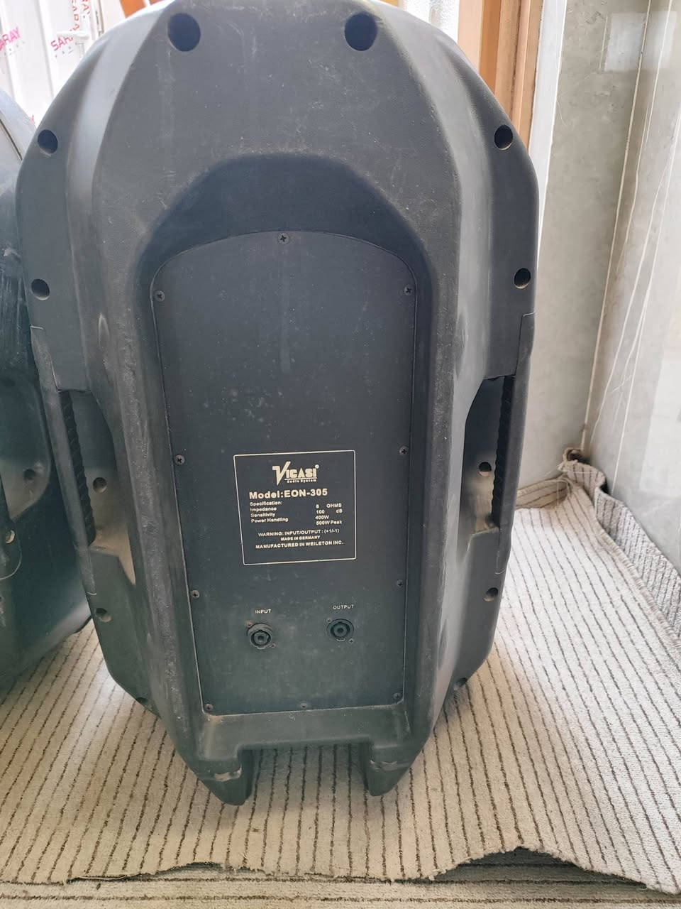 سماعات زوج 15 أنج
للبيع السعر خاص بيهن وحدة البوقية بيها تحتاج فقط تركيب


**إذا كنت صاحب هذا الإعلان وتريد حذفه لأي سبب، رجاءا أرسل رسالة إلى الدعم الفني**