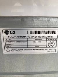 We deal with foreigners two غساله ال جي 17 كيلو  نظام انفرتر اقتصادي ن...