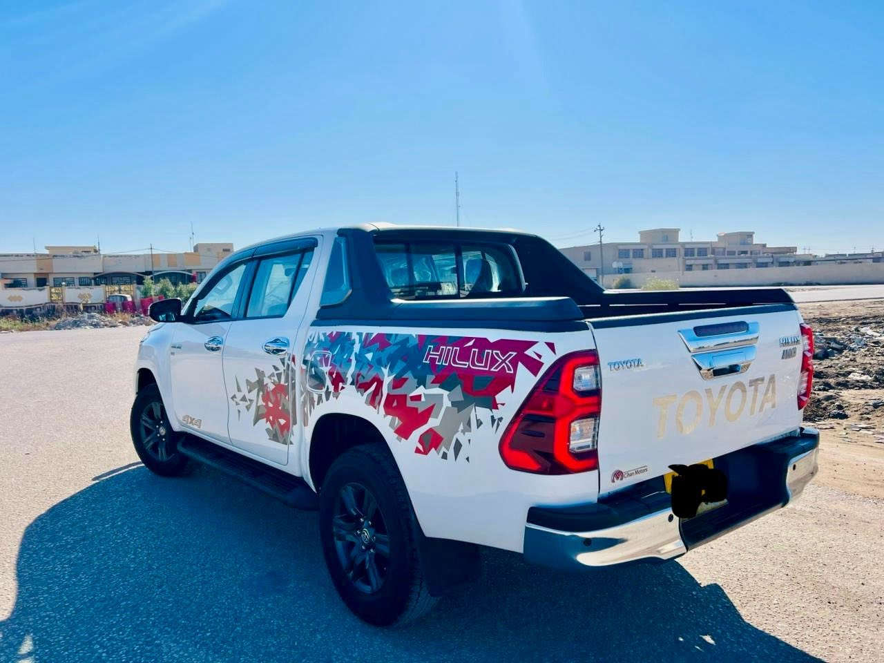 تيوتا هايلوكس تي اردي فور ويل 2022سياره جديده مكفوله من الضربة والتبديل محرك 6سلندر فول موصفات بصمه تبريد كشنات شاحن بنيد جكات مثبت سرعه رقم أربيل تريد تحويل تريد وكالة السعر 328وبيه مجال للشراي استفسار اتصال 📞 
***********
***********
