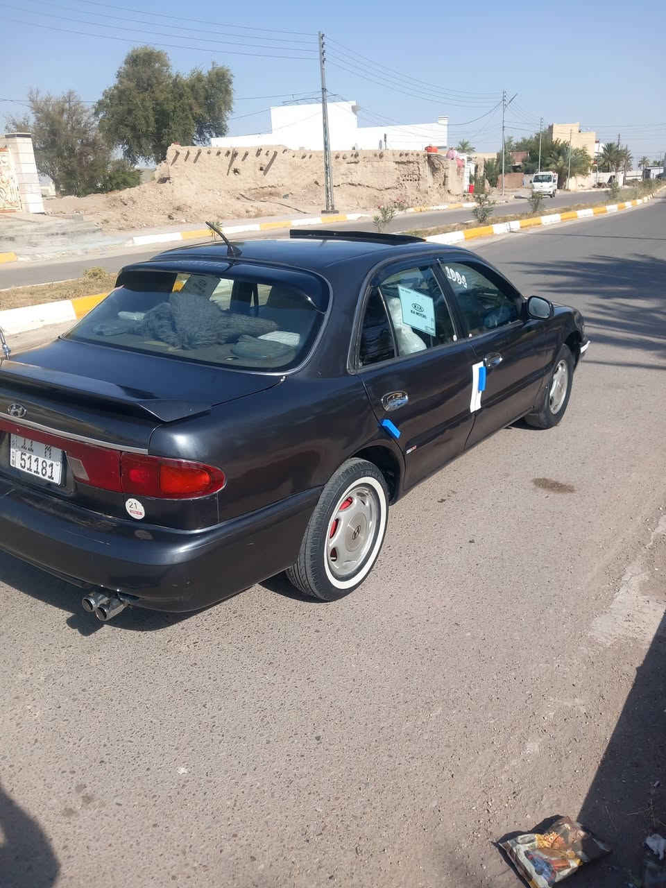 سوناته تو
موديل 94 كير محرك جدد 
سنوية لل 31 باسمي 
عارضها ب43 بيع او مراوس
تبريد نقص راديتر 
مكاني ديالى 
***********
